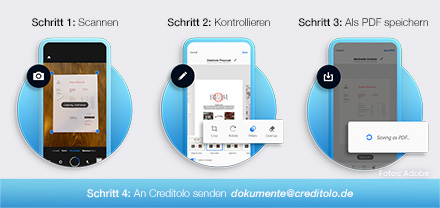 So benutzen Sie die Adobe Scan App So benutzen Sie die Adobe Scan App