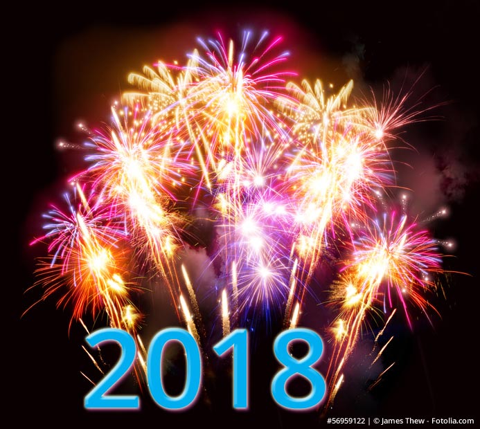Ein gesundes und erfolgreiches neues Jahr 2018!