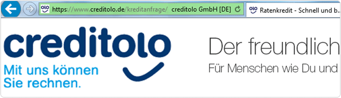 Die creditolo Webseite wurde technisch und optisch runderneuert. Ein erfolgreicher Relaunch.