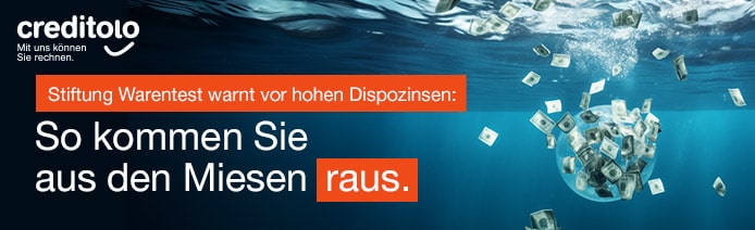 Stiftung Warentest warnt vor hohen Dispozinsen und die Dispozinsen werden absehbar noch weiter steigen. 