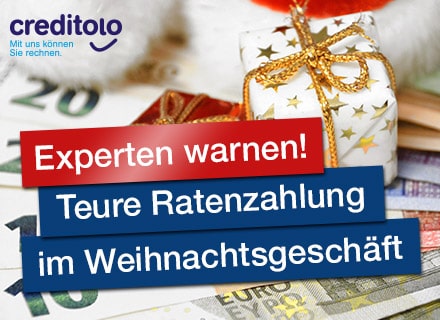 Experten warnen! Teure Ratenzahlungen im Weihnachtsgeschft.