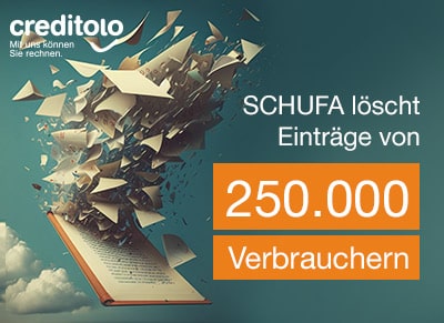 SCHUFA lscht Eintrge von 250.000 Verbrauchern