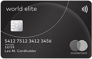 World Elite ist die beste Kreditkarte, die MasterCard anbietet.